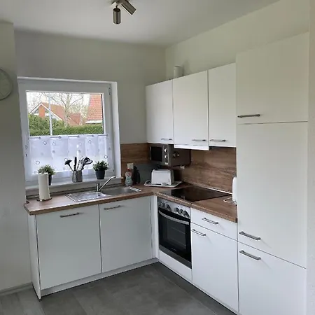 Strandlaeufer Appartement Tossens Buitenkant foto